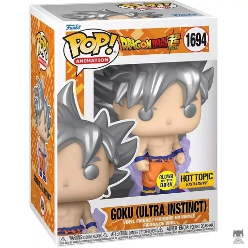 Goku (Ultra Instinct) (Glow in the Dark) Funko Pop! figure (Dragon Ball Super (DBS))