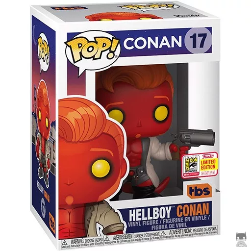 Conan O'Brien as Hellboy Funko Pop! figure (Conan O'Brien)