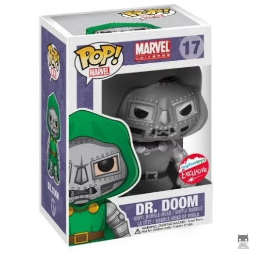 Dr. Doom (Black & White) Funko Pop! figure (Marvel Comics)