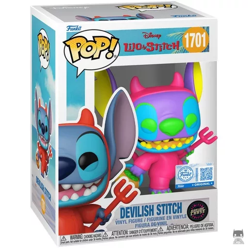 Devilish Stitch (Chase & Black Light) Funko Pop! figure (Lilo and Stitch)