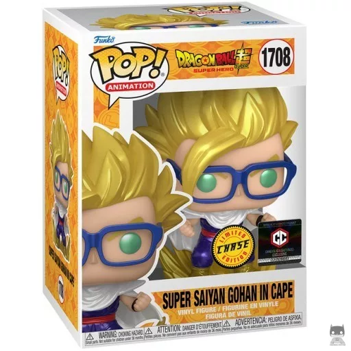 Super Saiyan Gohan In Cape (Chase & Metallic) Funko Pop! figure (Dragon Ball Super (DBS))