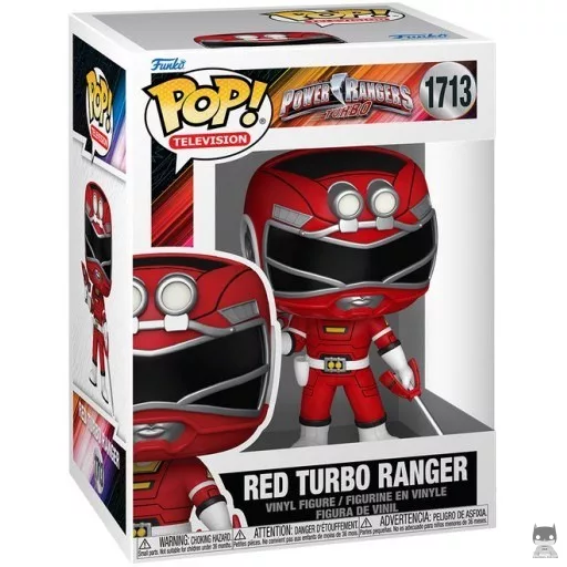 Red Turbo Ranger Funko Pop! figure (Power Rangers)