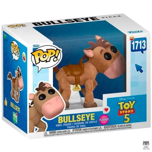 Premium Bullseye (Flocked) Funko Pop! figure (Toy Story 5)
