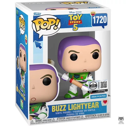 Buzz Lightyear with Marshmallow Funko Pop! figure (Toy Story 5)
