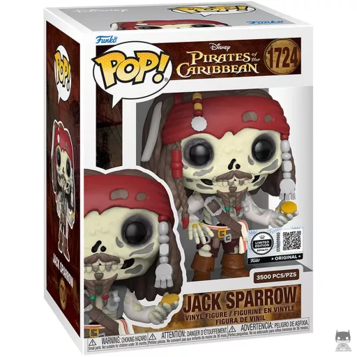 Jack Sparrow (Skeleton) Funko Pop! figure (Pirates of the Caribbean)