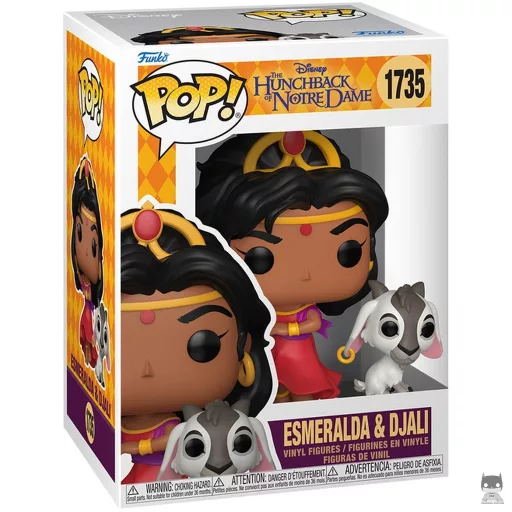 Esmeralda & Djali Funko Pop! figure (The hunchback of Notre Dame)
