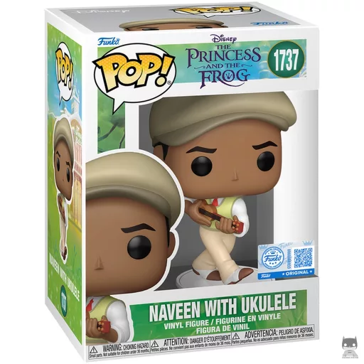 Naveen with Ukulele Funko Pop! figure (Prince Naveen)