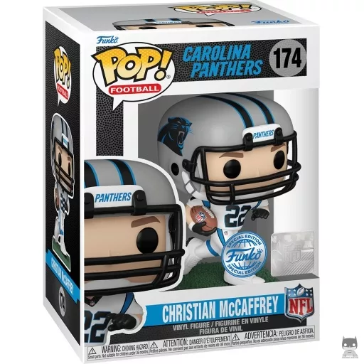 Christian McCaffrey Funko Pop! figure (NFL)