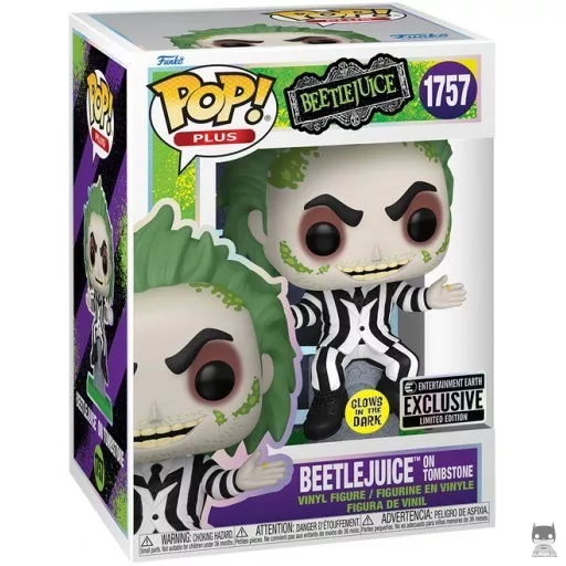 Beetlejuice on Tombstone (Glow in the Dark) Funko Pop! figure (Beetlejuice)