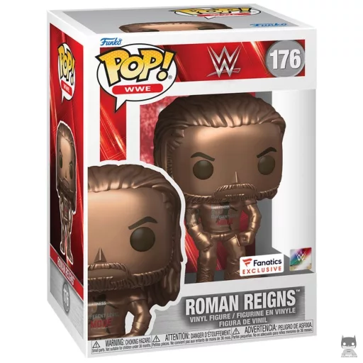 Roman Reigns (Bronze) Funko Pop! figure (Fanatics)