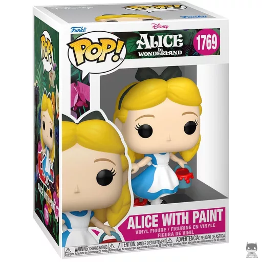 Alice with paint Funko Pop! figure (Alice in Wonderland)