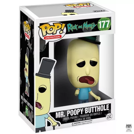 Mr. Poopy Butthole Funko Pop! figure (Rick and Morty)