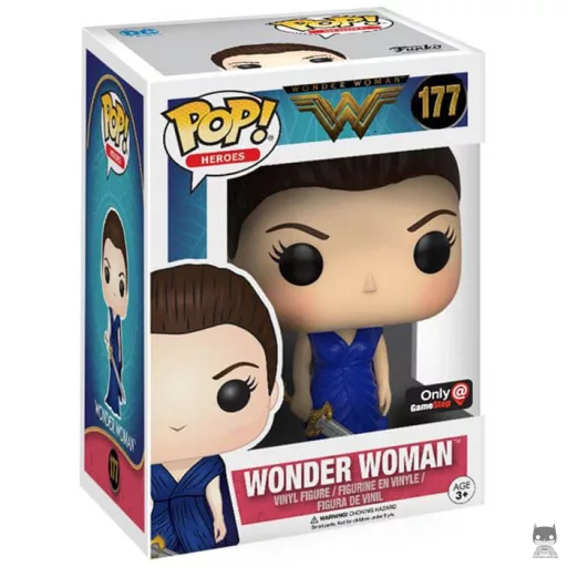 Wonder Woman in blue dress Funko Pop! figure (Wonder Woman)
