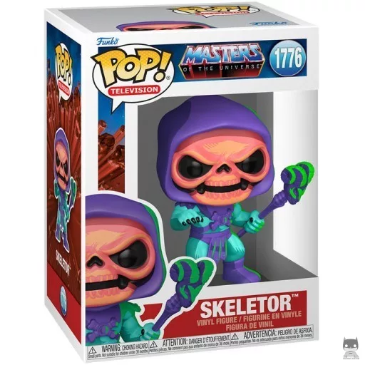 Skeletor (Retro Neon) Funko Pop! figure (Masters of the Universe)