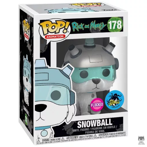 Snowball (Flocked) Funko Pop! figure (Rick and Morty)