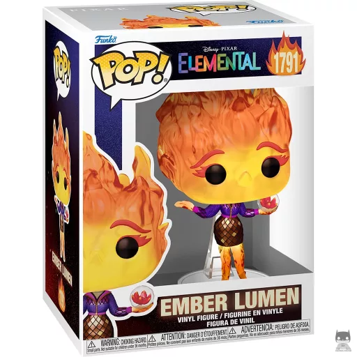 Ember Lumen with Vivisteria Flower Funko Pop! figure (Elemental)