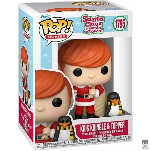 Kris Kringle & Topper Funko Pop! figure (Santa Claus Is Comin’ to Town)