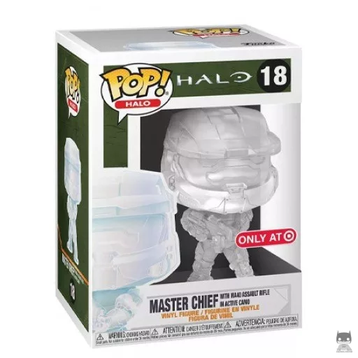 Master Chief with MA40 Assault Rifle (Active Camo) Funko Pop! figure (Halo)