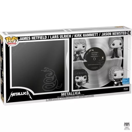 Metallica : Black Album (James Hetfield, lars Ulrich, Kirk Hammett & Jason Newsted) Funko Pop! figure (Metallica)