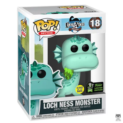 Loch Ness monster (Glows in the Dark) Funko Pop! figure (Public Domain)
