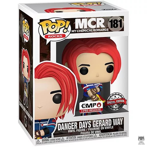 Danger Days Gerard Way Funko Pop! figure (My Chemical Romance)