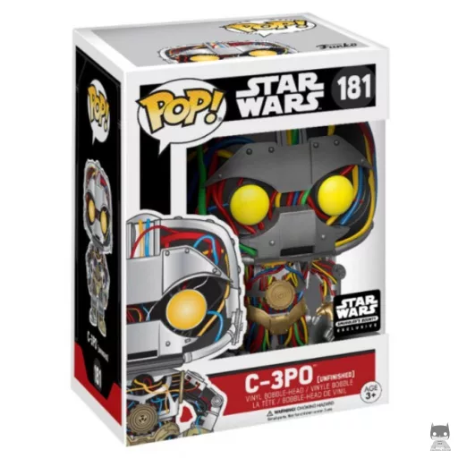 C-3PO Unfinished Funko Pop! figure (Star Wars: Episode I, The Phantom Menace)
