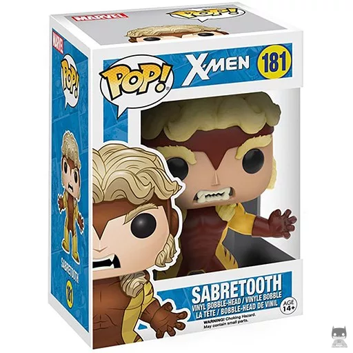 Sabretooth Funko Pop! figure (X-Men)