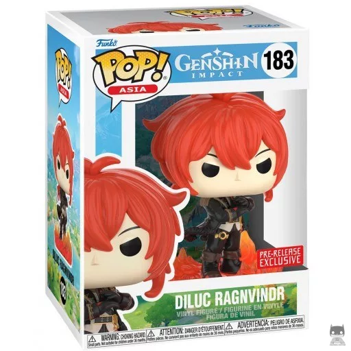 Diluc Funko Pop! figure (Genshin Impact)