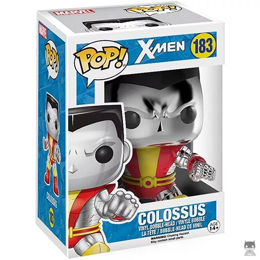 Colossus (Chrome) Funko Pop! figure (Los Angeles Comic Con 2016)