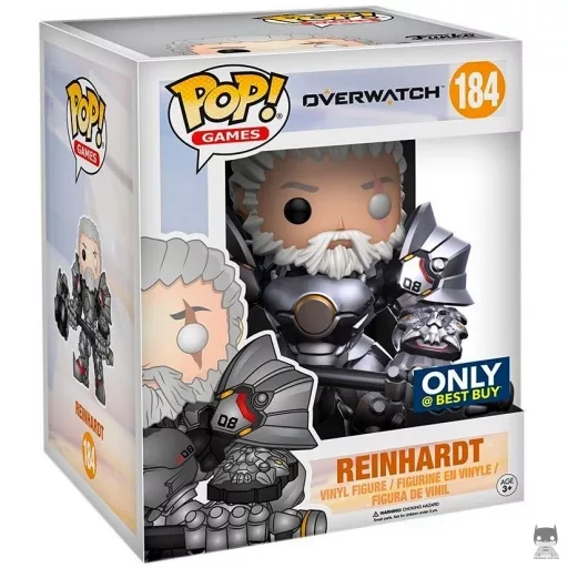 Reinhardt No Helmet (Supersized) Funko Pop! figure (Best Buy)