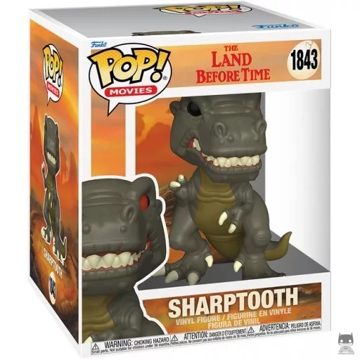 Sharptooth (SuperSized) Funko Pop! figure (The Land Before Time)