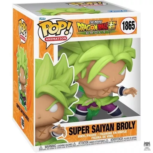 Broly Super Saiyan (SuperSized) Funko Pop! figure (Dragon Ball Super (DBS))
