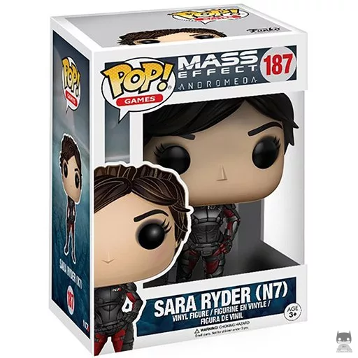 Sara Ryder (Unmasked) Funko Pop! figure (Best Buy)
