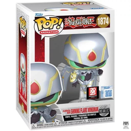 Elemental Hero Shining Flare Wingman Funko Pop! figure (Yu-Gi-Oh!)