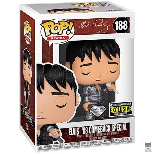 Elvis'68 Comeback Special (Diamond Glitter) Funko Pop! figure (Elvis Presley)