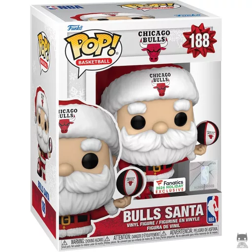 Bulls Santa Funko Pop! figure (Fanatics)