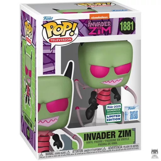 Zim (Irken PAK Legs) Funko Pop! figure (Invader Zim)