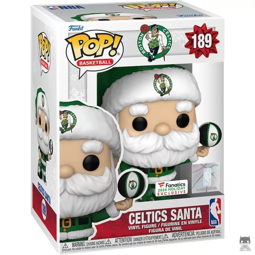Celtics Santa Funko Pop! figure (Fanatics)