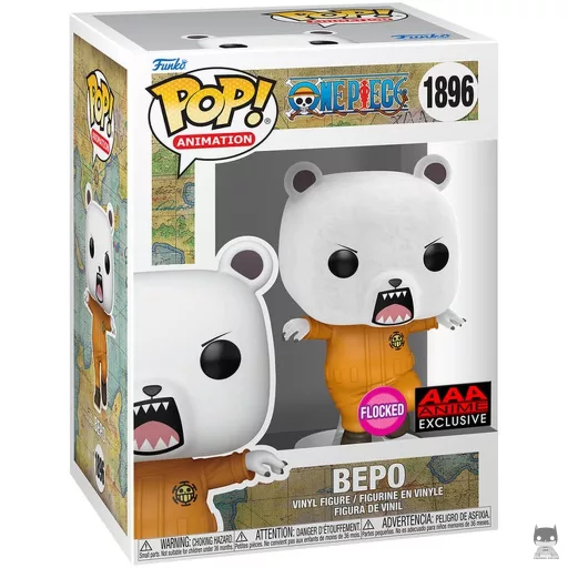 Bepo (Flocked) Funko Pop! figure (One Piece)