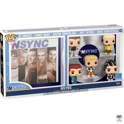 NSYNC
  : *NSYNC (JC Chasez, Lance Bass, Justin Timberlake, Joey Fatone & Chris
  Kirkpatrick) Funko Pop! figure (NSYNC)
