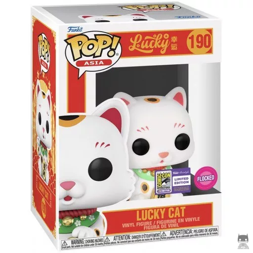 Lucky Cat (Flocked) Funko Pop! figure (Lucky Cat)