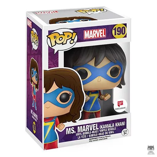 Ms. Marvel (Kamala Khan) Funko Pop! figure (Walgreens)