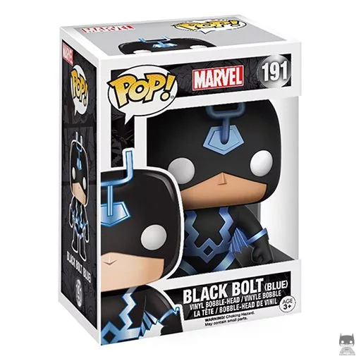 Black Bolt (Blue) Funko Pop! figure (Marvel Comics)