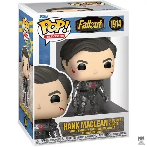 Hank MacLean in Power Armor Funko Pop! figure (Fallout (Amazon Series))