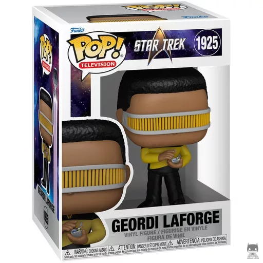 Geordi LaForge Funko Pop! figure (Star Trek)