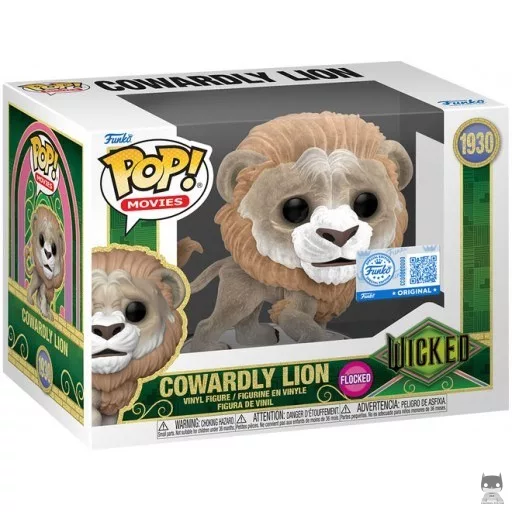 Cowardly Lion (Flocked) Funko Pop! figure (Wicked)