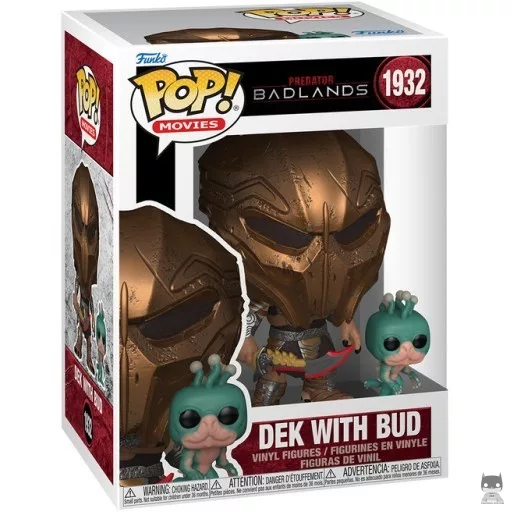 Dek with Bud Funko Pop! figure (Predator: Badlands)