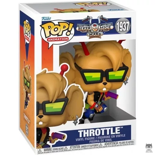 Throttle Funko Pop! figure (Biker Mice from Mars)