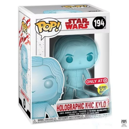 Kylo Ren Unmasked (Glow in the Dark) Funko Pop! figure (Star Wars: Episode VIII, The Last Jedi)