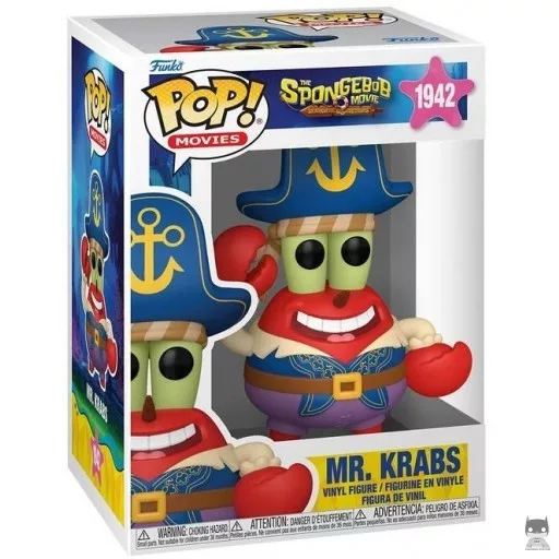 Mr. Krabs Funko Pop! figure (The SpongeBob Movie: Search for Squarepants)